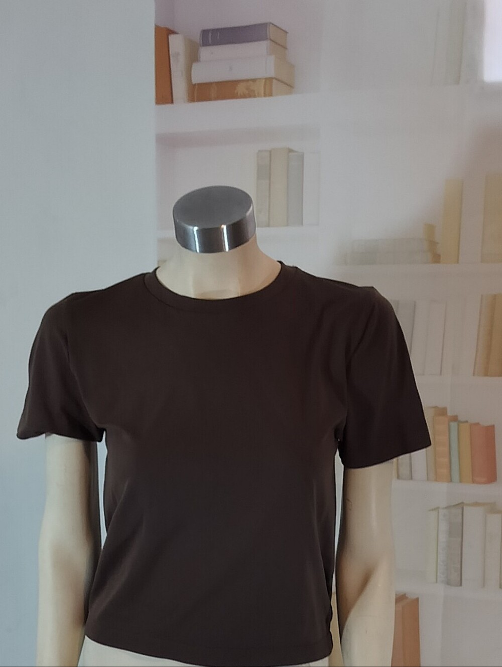 a new day Brown Short-Sleeve Crewneck Tee